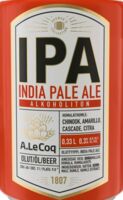 Пиво A. Le Coq IPA Non-alcoholic Пиво A. Le Coq IPA Non-alcoholic