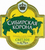 Пиво Сибирская Корона Светлое Пиво Сибирская Корона Светлое