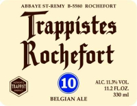 Пиво Trappistes Rochefort 10 (2020) Пиво Trappistes Rochefort 10 (2020)