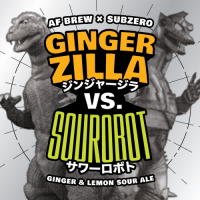 Пиво Gingerzilla vs. Sourobot