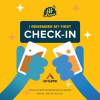 Пиво I Remember My First Check-In Пиво I Remember My First Check-In