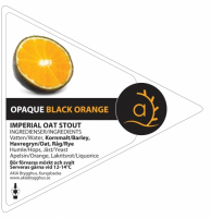 Пиво Opaque Black Orange