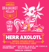 Пиво Imperial Herr Axolotl Raspberries