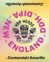 Пиво New England DDH DIPA Centennial + Amarillo Пиво New England DDH DIPA Centennial + Amarillo