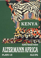 Пиво Altermann Africa / Kenya / Kiwi/Lime/Mint