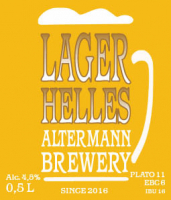 Пиво Helles Altermann (Easy Work)