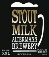 Пиво Milk Stout Altermann (Creamy Evening)