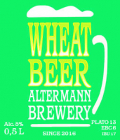 Пиво Wheat Beer Altermann (Yellow Field)