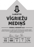 Пиво Vīgriežu Mediņš (Meadowsweet Meadlet) Пиво Vīgriežu Mediņš (Meadowsweet Meadlet)