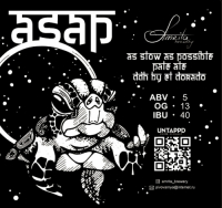 Пиво ASAP - As Slow As Possible