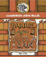 Пиво Barrel Aged Dessert In A Can - Gingerbread Crème Brulee