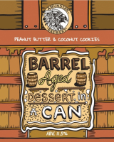 Пиво Barrel Aged Dessert In A Can - Peanut Butter Coconut Cookie Пиво Barrel Aged Dessert In A Can - Peanut Butter Coconut Cookie