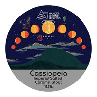 Пиво Cassiopeia Imperial Salted Caramel Stout Пиво Cassiopeia Imperial Salted Caramel Stout
