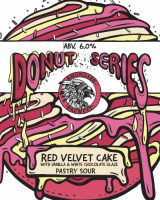 Пиво DONUT SERIES - Red Velvet Cake with Vanilla and White Chocolate Glaze