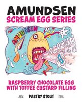 Пиво Scream Egg Series Raspberry Chocolate With Toffee Custard Пиво Scream Egg Series Raspberry Chocolate With Toffee Custard