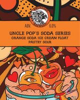 Пиво Uncle Pop's Soda Series - Orange Soda Ice Cream Pastry Sour Пиво Uncle Pop's Soda Series - Orange Soda Ice Cream Pastry Sour
