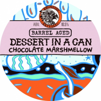 Пиво Barrel Aged Dessert In a Can - Chocolate Marshmallow Пиво Barrel Aged Dessert In a Can - Chocolate Marshmallow