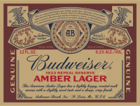 Пиво Budweiser 1933 Repeal Reserve Amber Lager