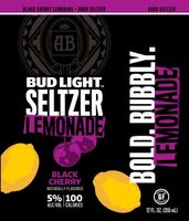 Пиво Bud Light Seltzer Lemonade Black Cherry