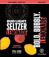 Пиво Bud Light Seltzer Lemonade Peach