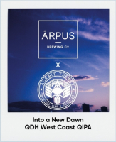 Пиво Ārpus x Adroit Theory Into A New Dawn QDH West Coast QIPA