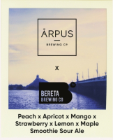 Пиво Ārpus x Bereta Peach x Apricot x Mango x Strawberry x Lemon x Maple x Smoothie Sour Ale