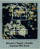 Пиво Ārpus x Põhjala Banana x Maple x Vanilla Imperial Milk Stout