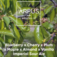 Пиво Blueberry x Cherry x Plum x Maple x Almond x Vanilla Imperial Sour Ale