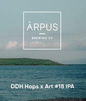 Пиво DDH Hops x Art #18 IPA Пиво DDH Hops x Art #18 IPA