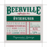 Пиво Beerville Šviesusis
