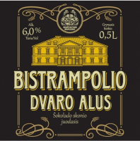 Пиво Bistrampolio dvaro Šokolado Juodasis