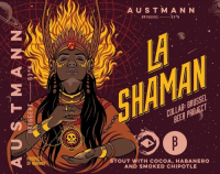 Пиво La Shaman Aztec Stout 8% Пиво La Shaman Aztec Stout 8%