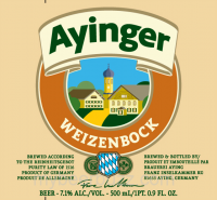 Пиво Ayinger Weizenbock (2021)