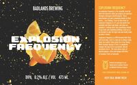 Пиво Explosion Frequency Пиво Explosion Frequency