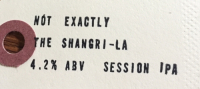 Пиво Not Exactly the Shangri-La Пиво Not Exactly the Shangri-La