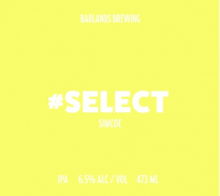 Пиво #Select (Simcoe 2022) Пиво #Select (Simcoe 2022)