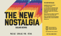 Пиво The New Nostalgia Пиво The New Nostalgia