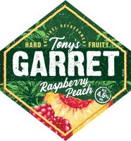 Пиво Tony's Garret Hard Raspberry Peach Пиво Tony's Garret Hard Raspberry Peach