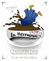 Пиво La Herminia a la taza Пиво La Herminia a la taza