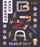 Пиво BAZAвый Лагер