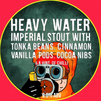 Пиво Heavy Water Tonka Beans, Cinnamon, Vanilla Pods, Cocoa Nibs & A Hint Of Chilli