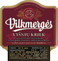Пиво Vilkmergės Vyšnių Kriek Пиво Vilkmergės Vyšnių Kriek