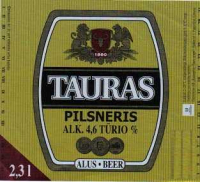 Пиво Tauras Pilsneris