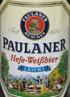 Пиво Paulaner Hefe-Weißbier Leicht