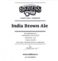 Пиво India Brown Ale