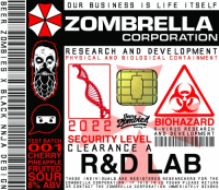 Пиво Zombrella R&D Lab: Pineapple, Cherry Пиво Zombrella R&D Lab: Pineapple, Cherry