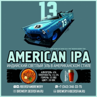 Пиво American IPA #13