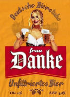 Пиво Frau Danke Unfiltriertes Пиво Frau Danke Unfiltriertes