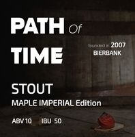 Пиво Path of Time: Imperial Stout Maple Edition