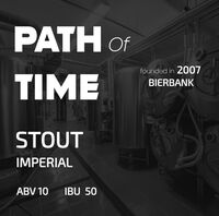 Пиво Path of Time: Imperial Stout Пиво Path of Time: Imperial Stout